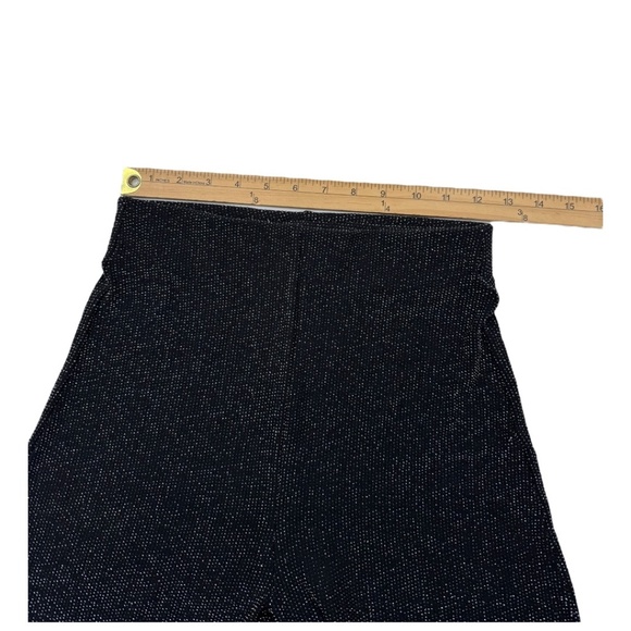 ALIX NYC Eames Wide-Leg High-Rise Pant in Black & Silver - Picture 10 of 12